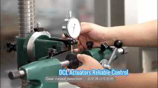 Aktuator Listrik DCL Kontrol Aliran yang Andal