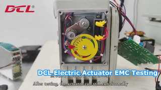 Pengujian EMC Aktuator Listrik DCL