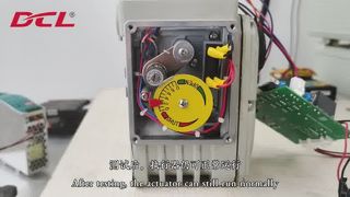 Uji Kinerja EMC Aktuator Listrik